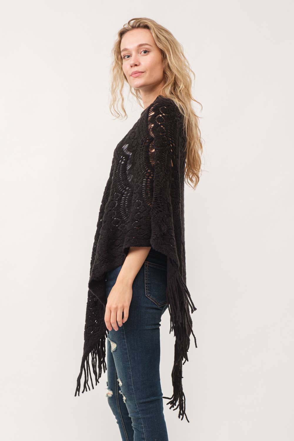 Poncho | Black