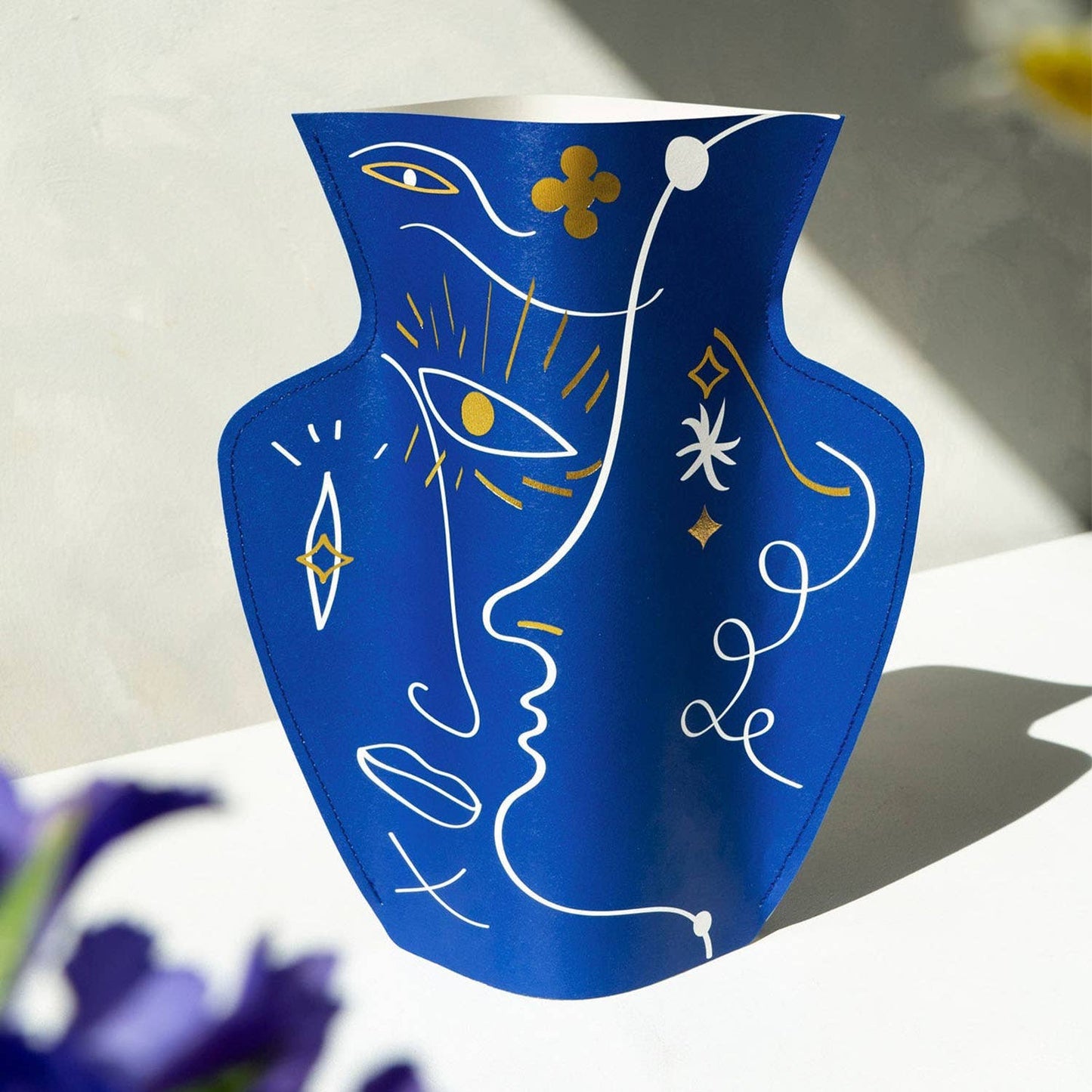 Jaime Hayon Paper Vase | Blue