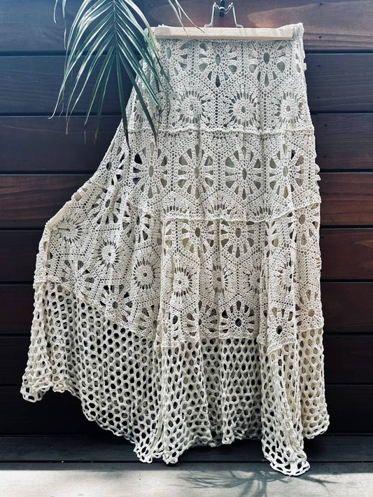 Crochet Maxi Skirt