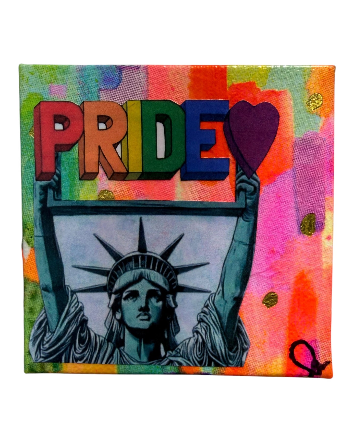 Pride | Mixed Medium Collage on Canvas