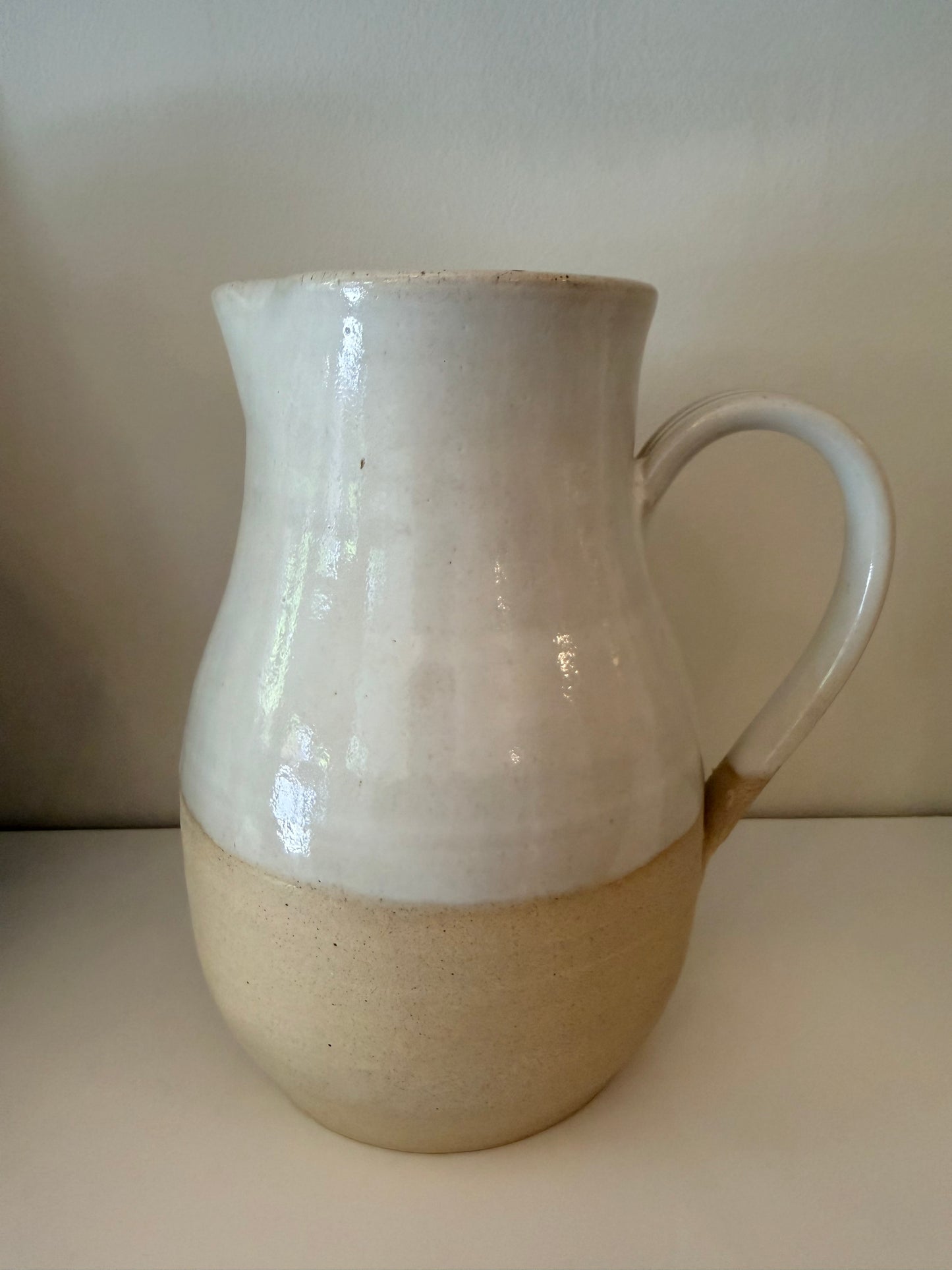 Classic Ceramic Pitcher | White