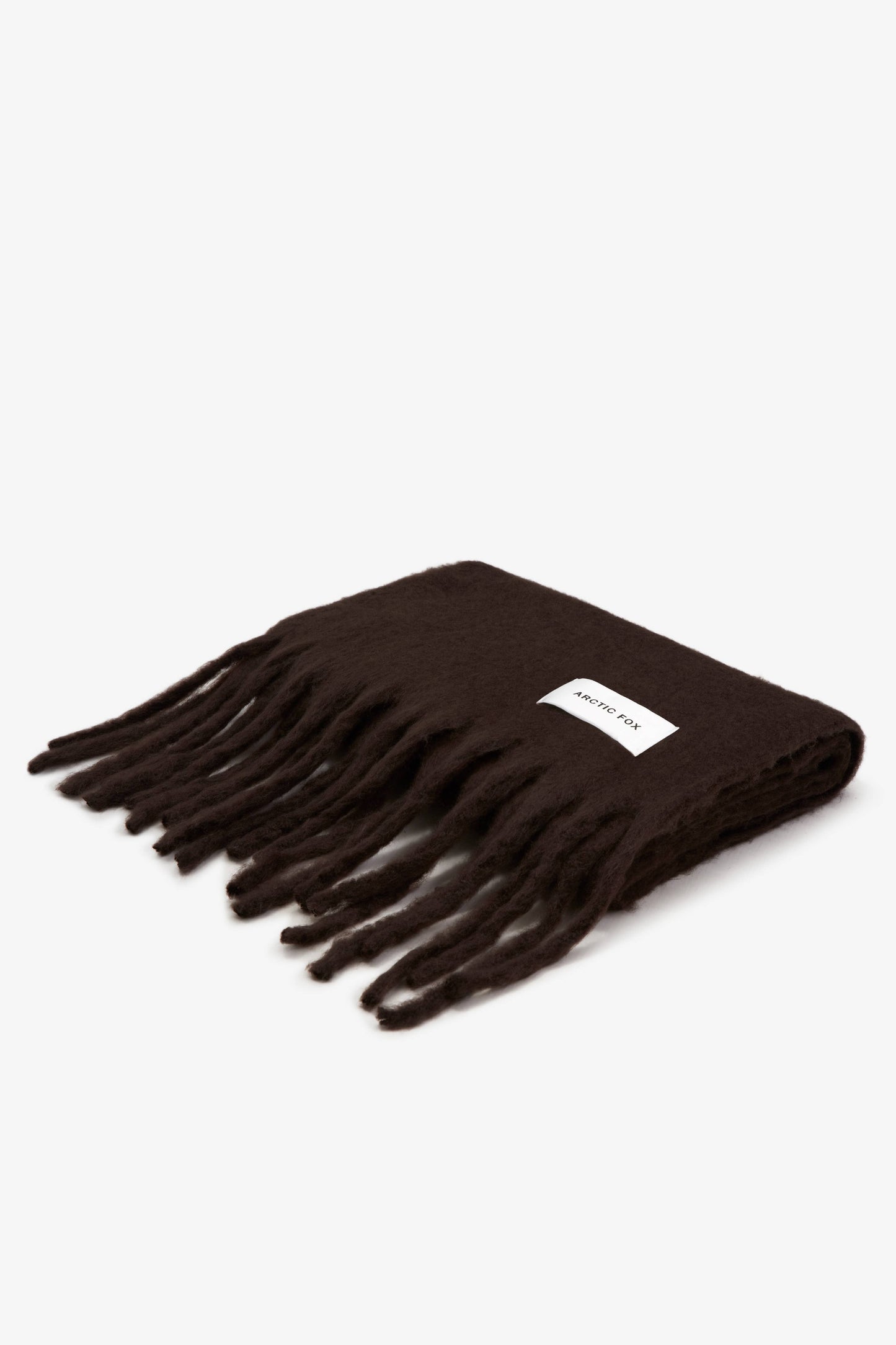 Ultra Soft Recycled Scarf | Ground Coffee