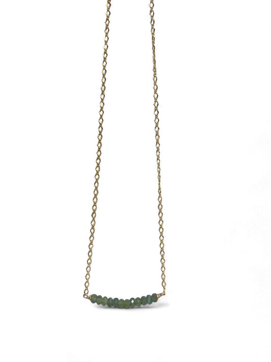 Necklace | Short | Green 1