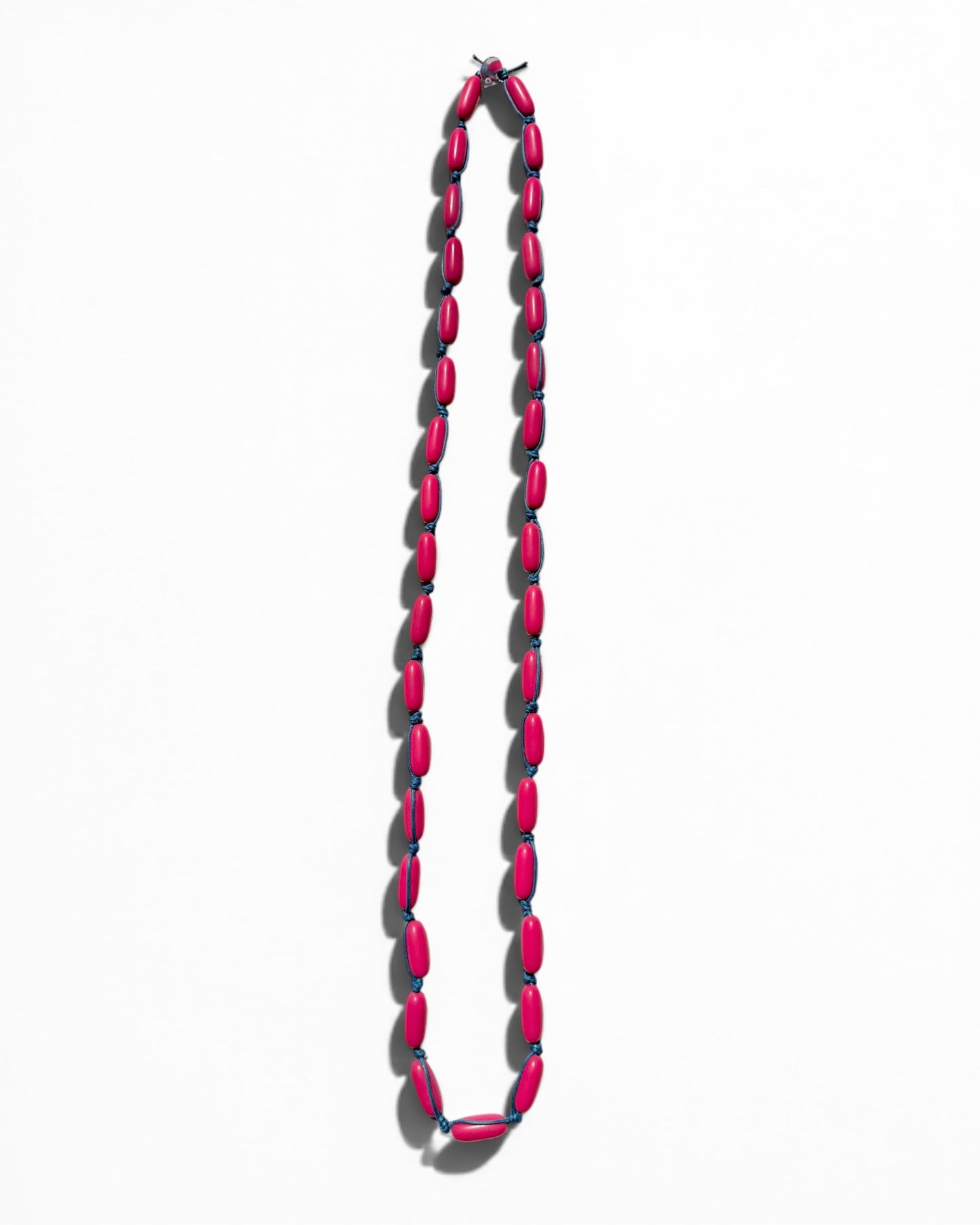Color Pop Bead Necklace | Mini Strawberry Sangria