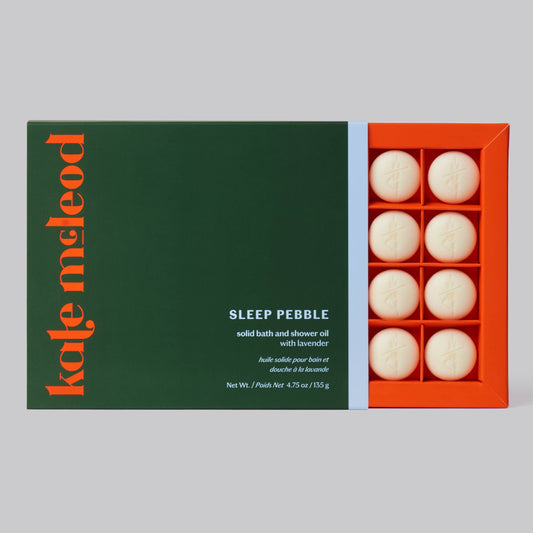 Sleep Pebble | Deep Moisturizing Solid Bath & Shower Oil: Tray of 20