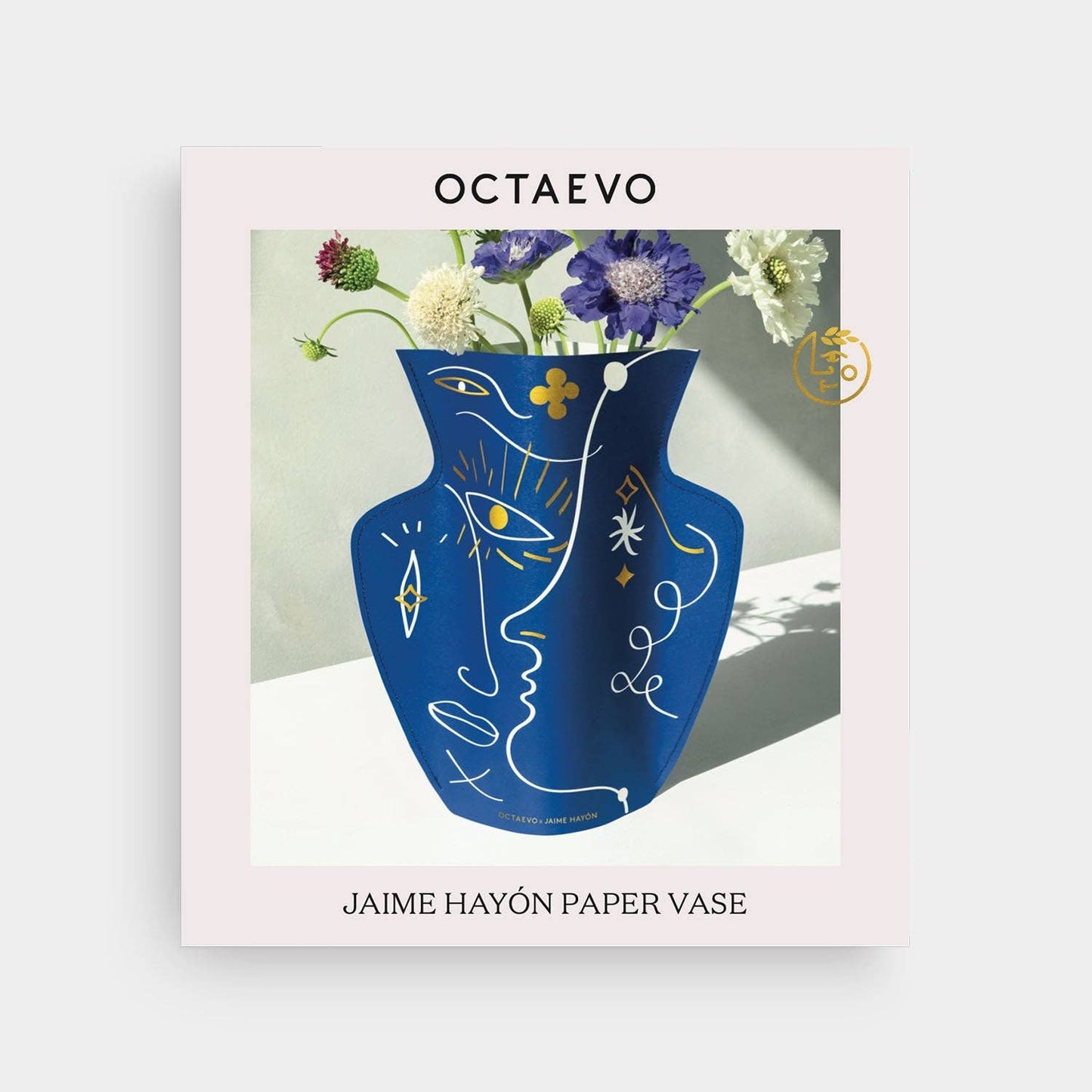 Jaime Hayon Paper Vase | Blue