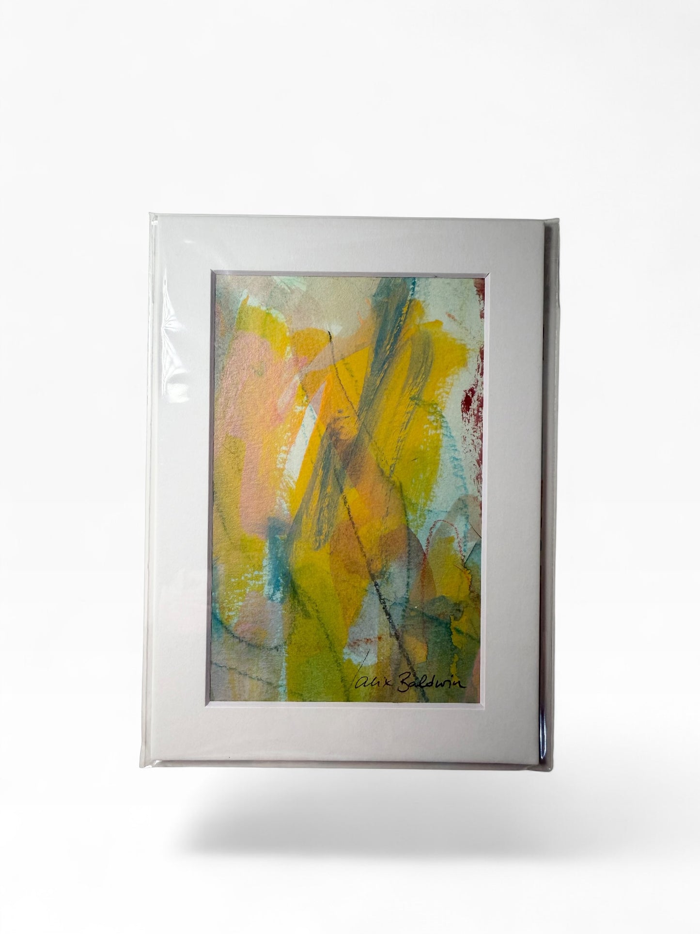Mini Matted Original Artwork by Alix Baldwin
