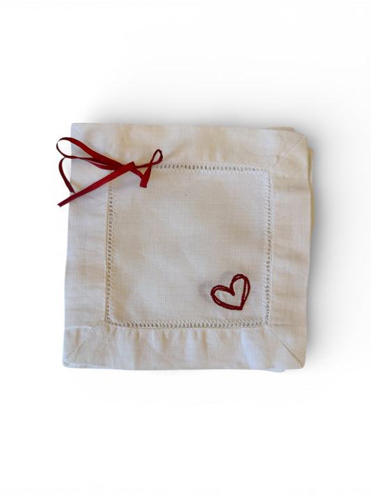 Embroidered Cocktail Napkins