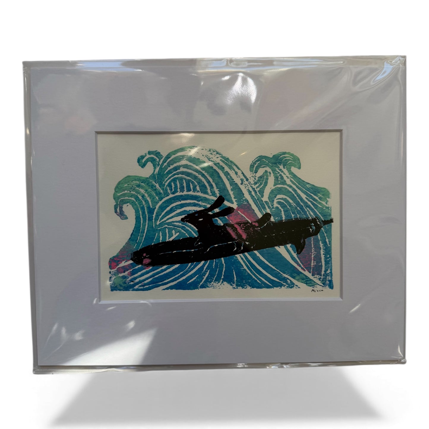 8x10 Art Print by Patty Mica | Painting Waves