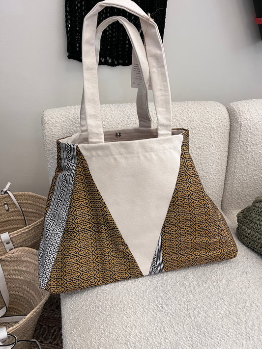 Tulsi Triangle Tote Bag