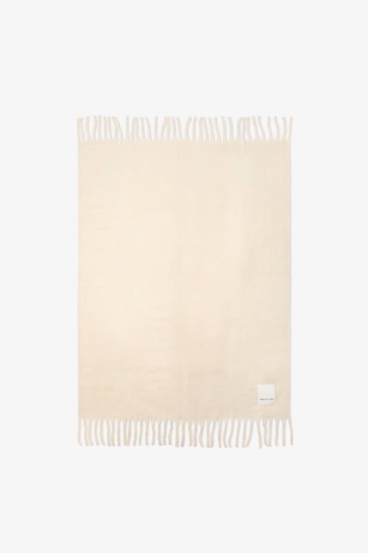 100% Recycled Throw | Pebble Beige