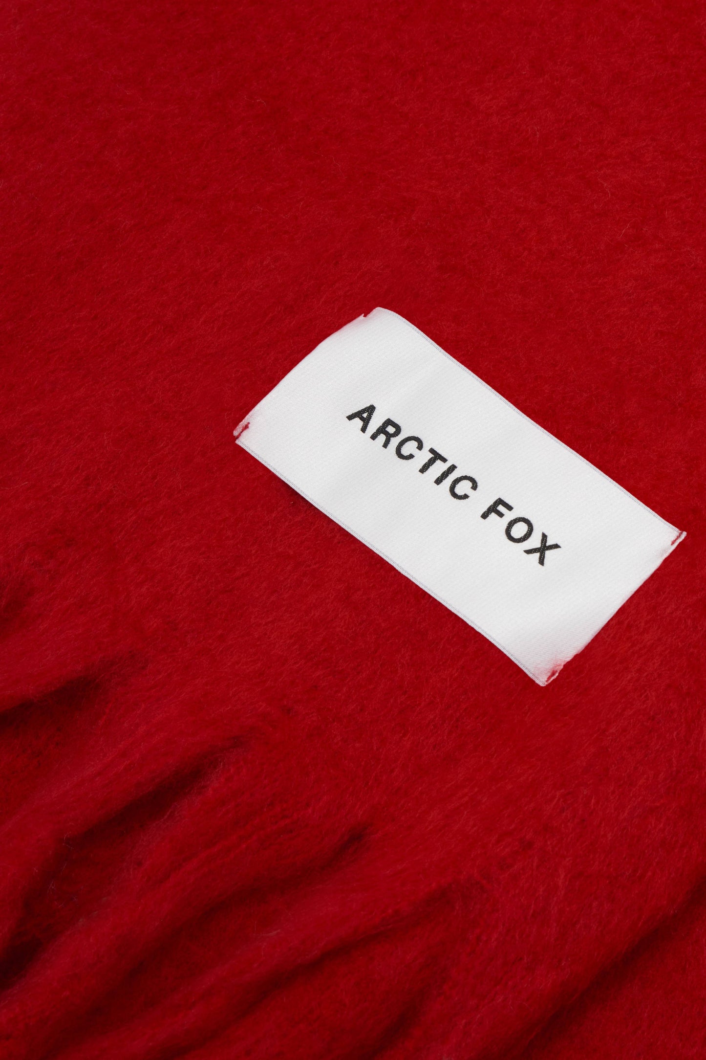 Ultra Soft Recycled Scarf | Crimson Red