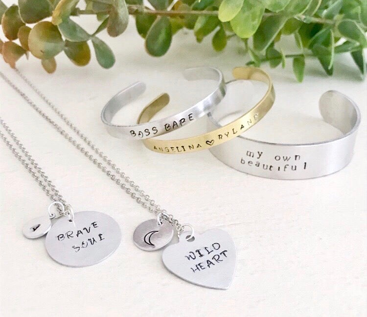 Celebrate + Create | Metal Stamping Jewelry Workshop