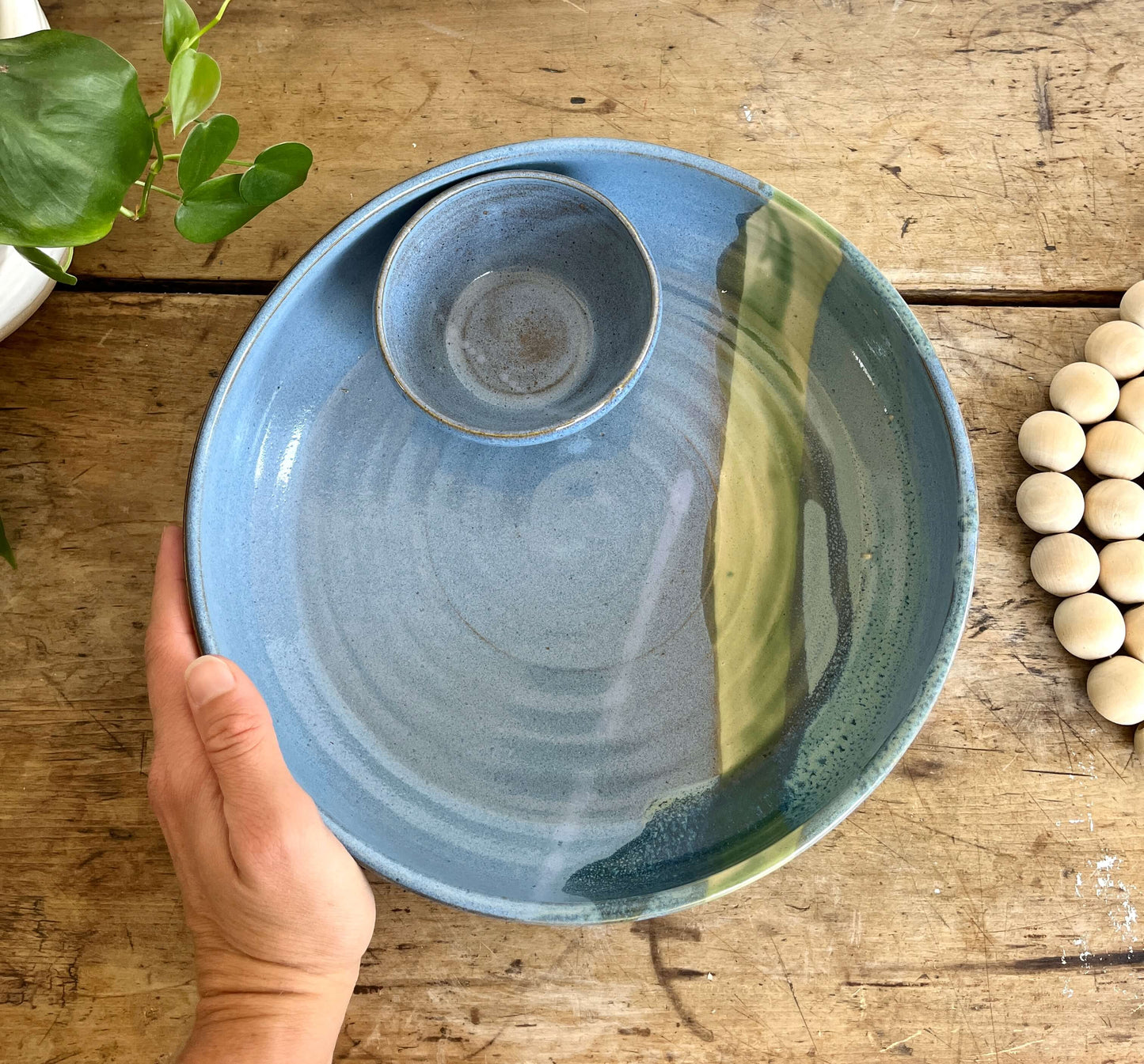 Chip And Dip Bowl | Large | White