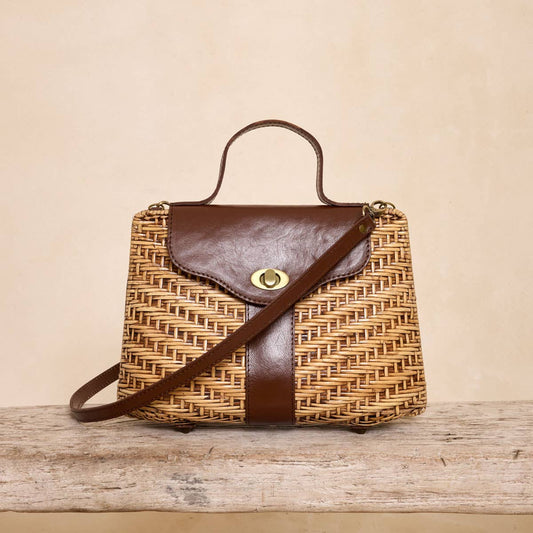 Handmade Rattan Handbag