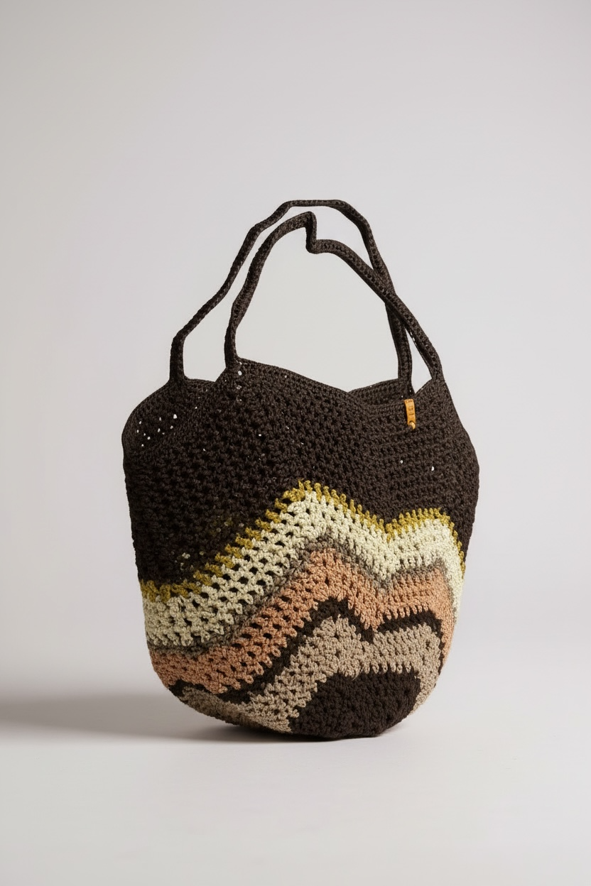 Hand-Crochet Market Bag