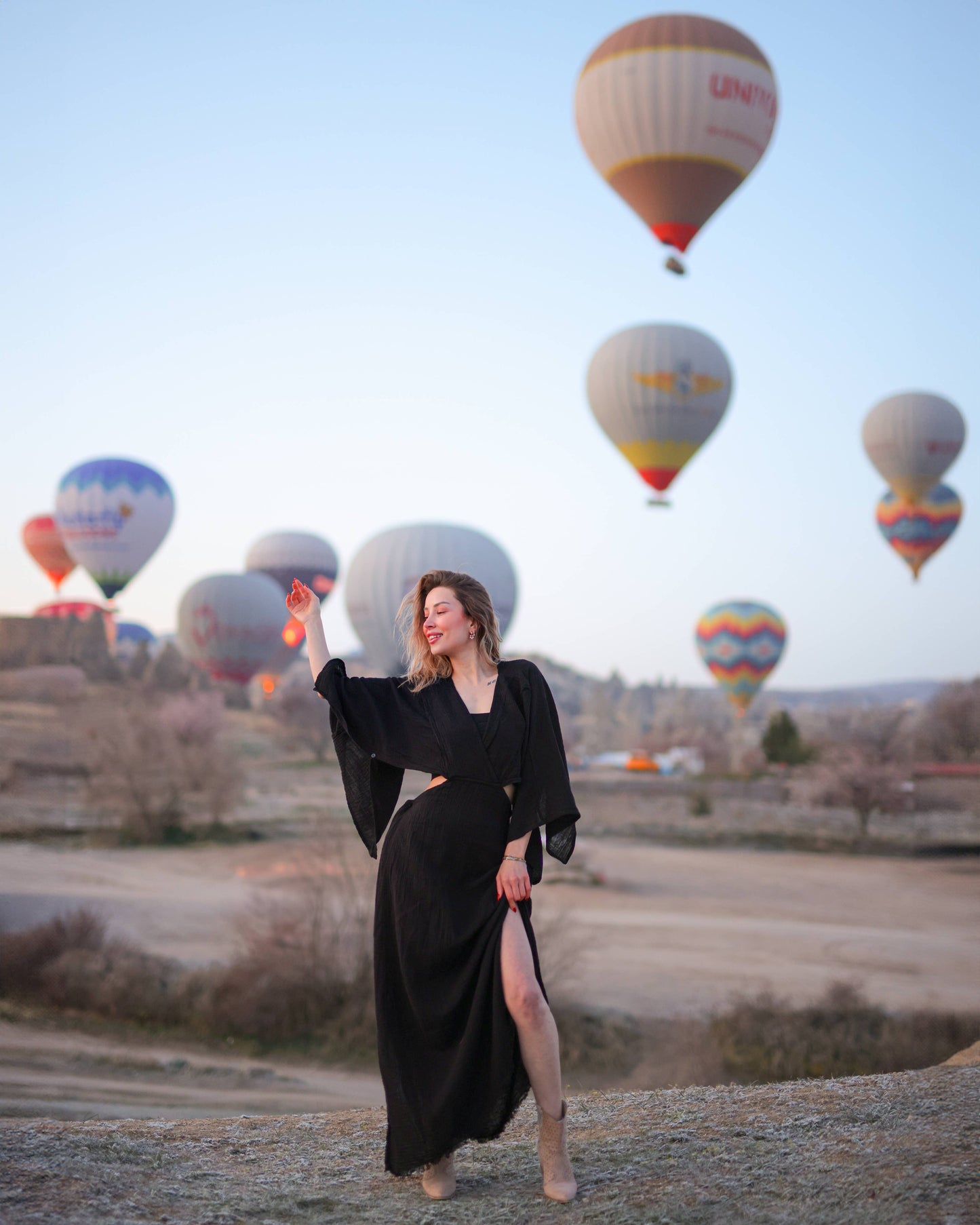 Dress | Cutout Maxi | Black