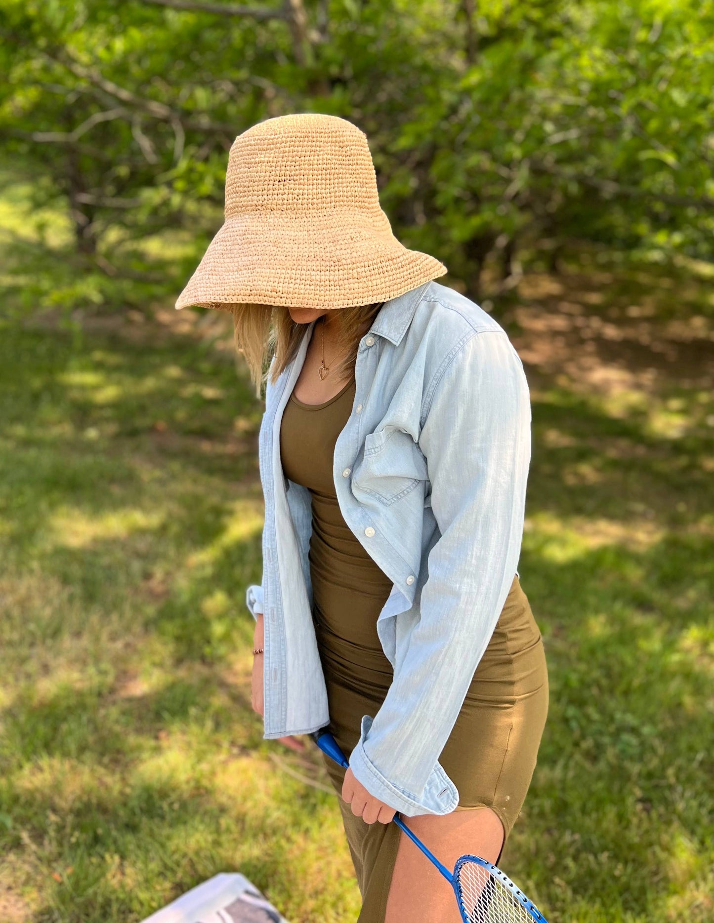 Bucket Hat | Raffia