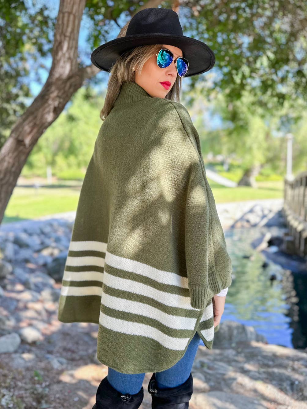 Zip-Up Cardigan | Olive