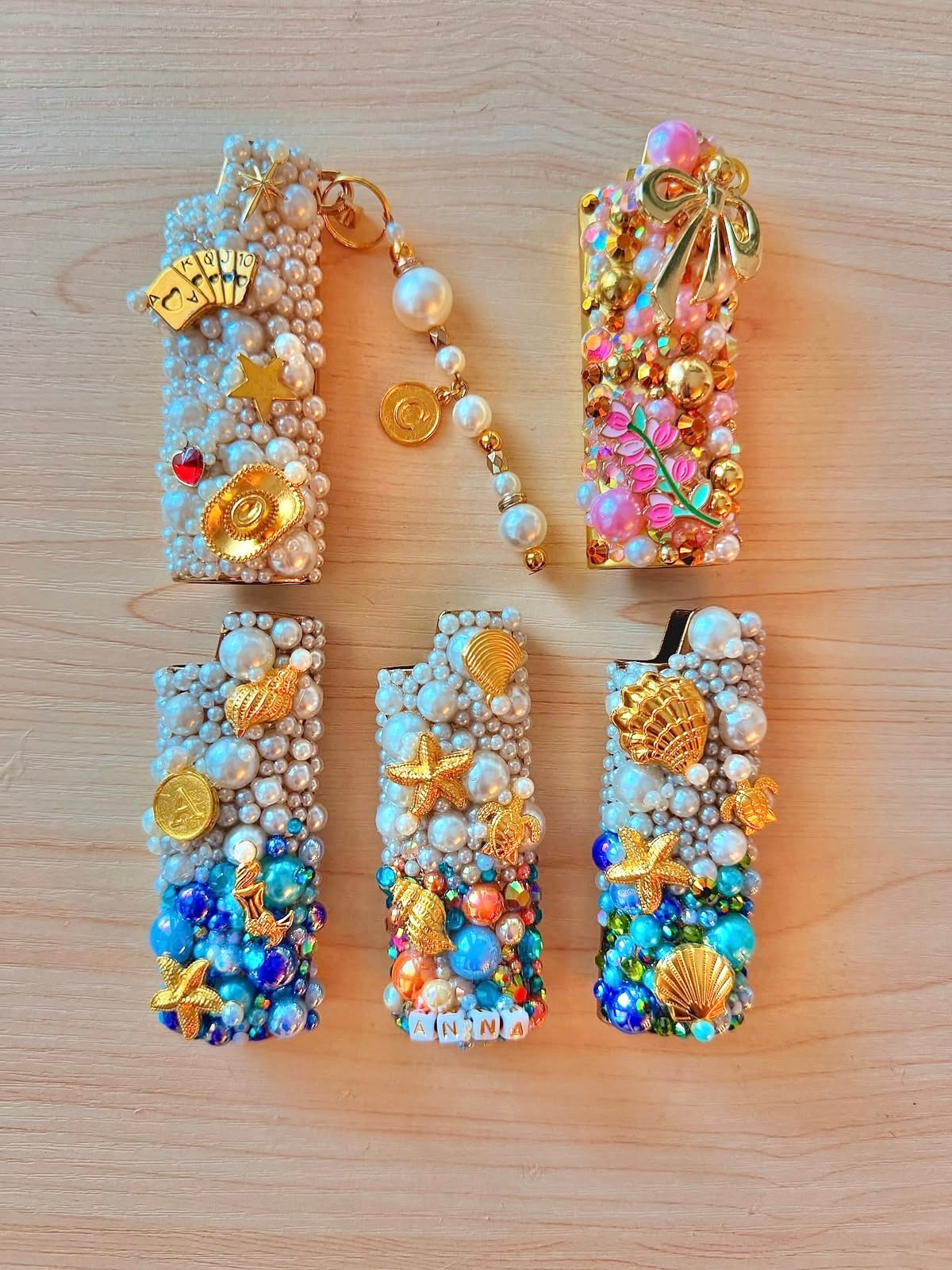 Boho House Community Craft | Bejeweled Lighter Covers | June 29