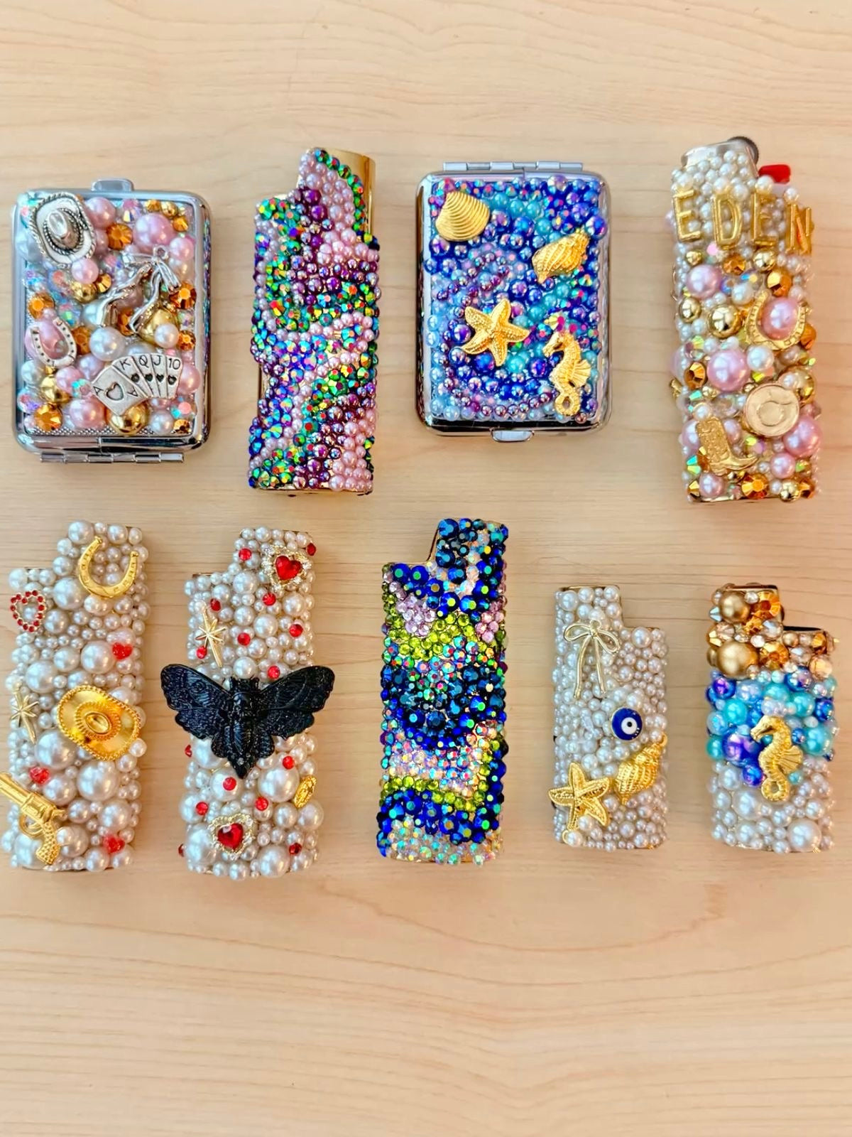 Boho House Community Craft | Bejeweled Lighter Covers | June 29