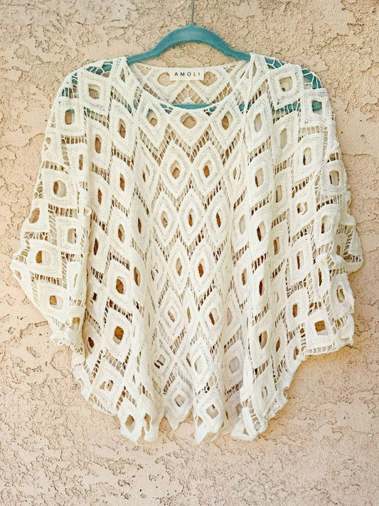 Crochet Knit Top