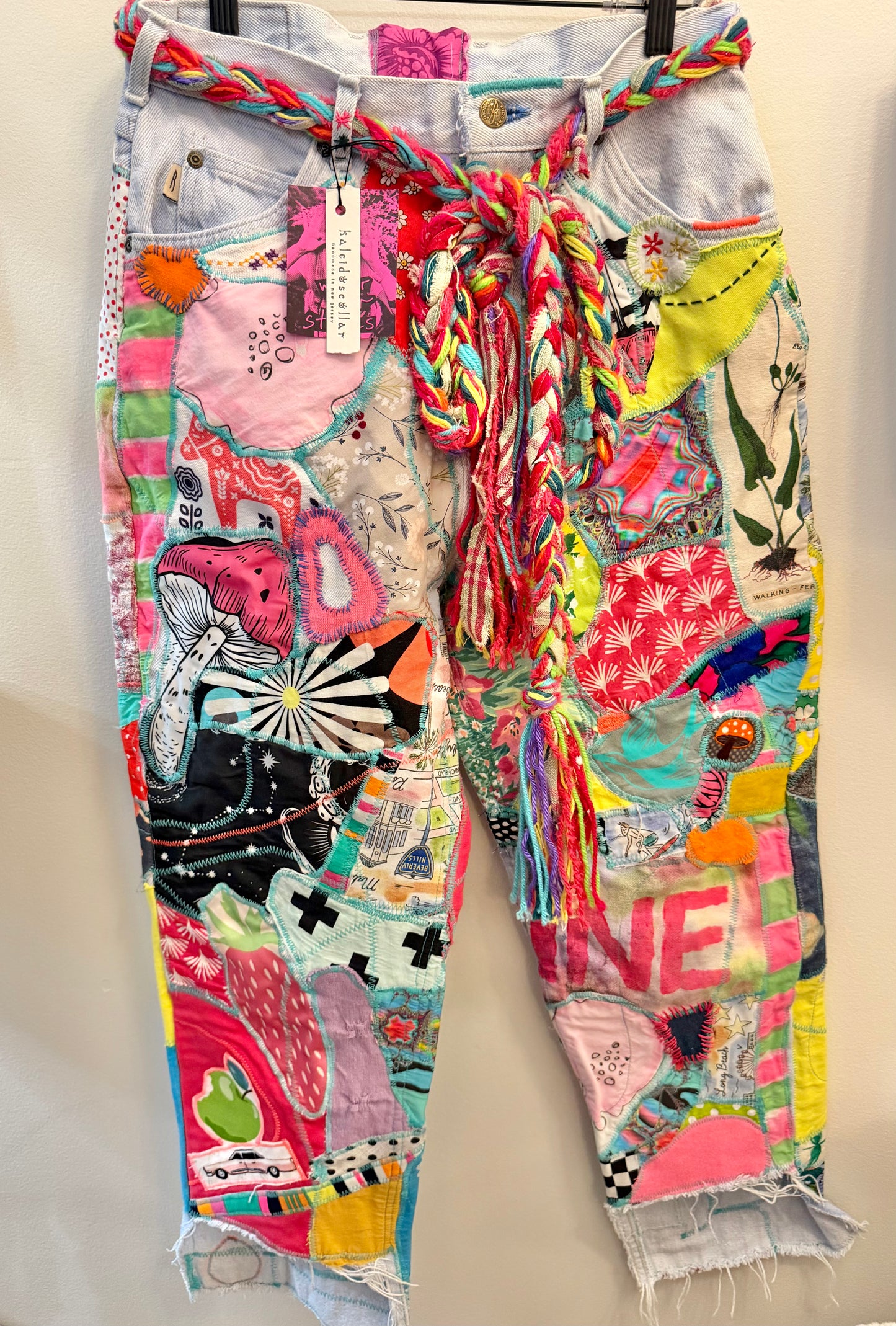 Handmade Patchwork Jeans