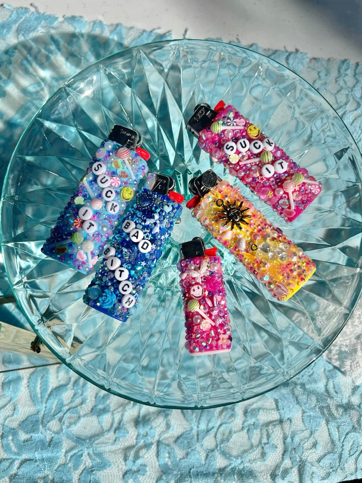 Boho House Community Craft | Bejeweled Lighter Covers | June 29