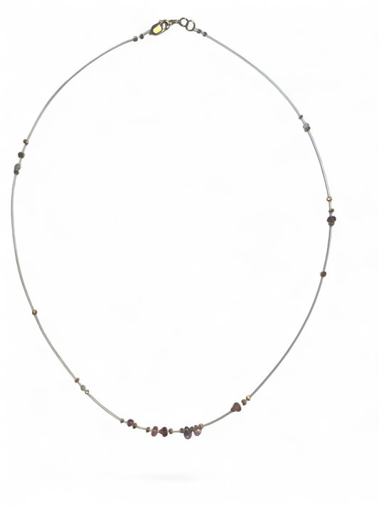 Handmade Necklace | Pink Sapphires
