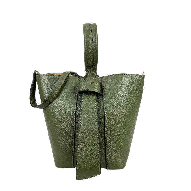 Leather Tote Handbag with Changing Bag | Nude