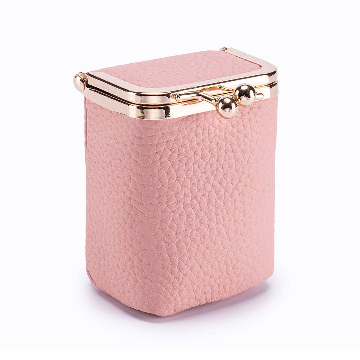Leather Pocket Wallet | Pink