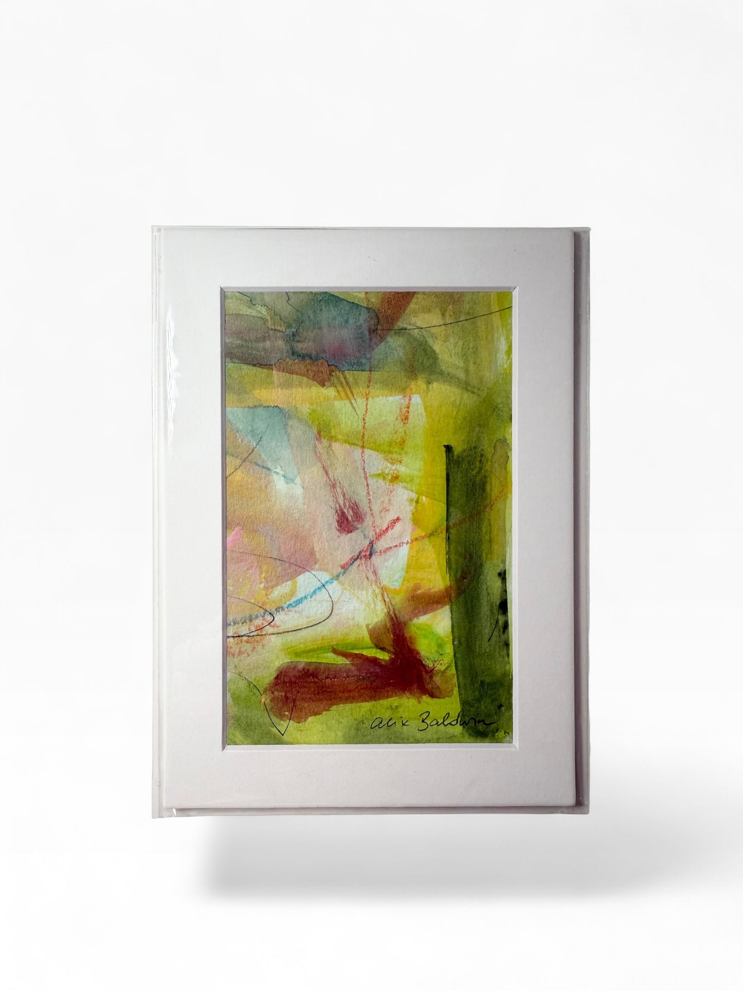 Mini Matted Original Artwork by Alix Baldwin