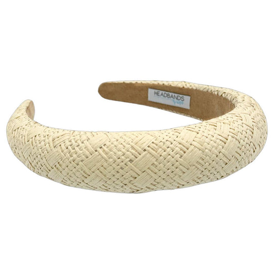 Headband | Raffia | Cream