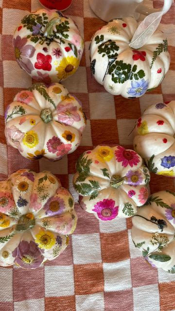Boho House Community Craft | Floral Pumpkins | September 30th