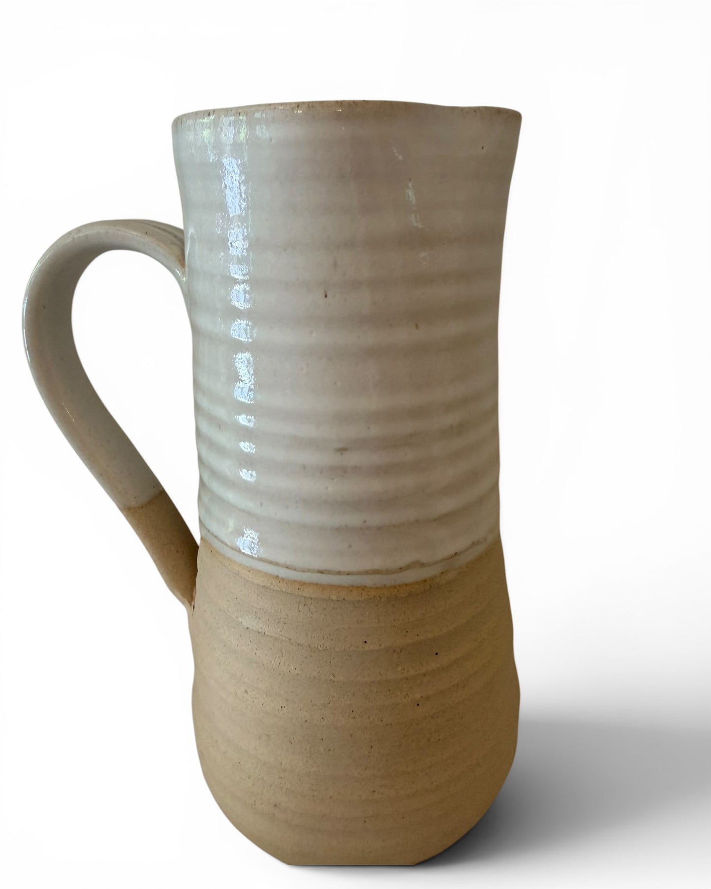 Tall Ceramic Pitcher