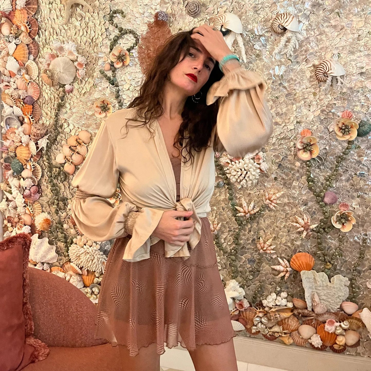 Gigi Top | Satin