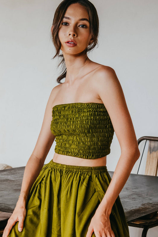 Tube Top | Olive