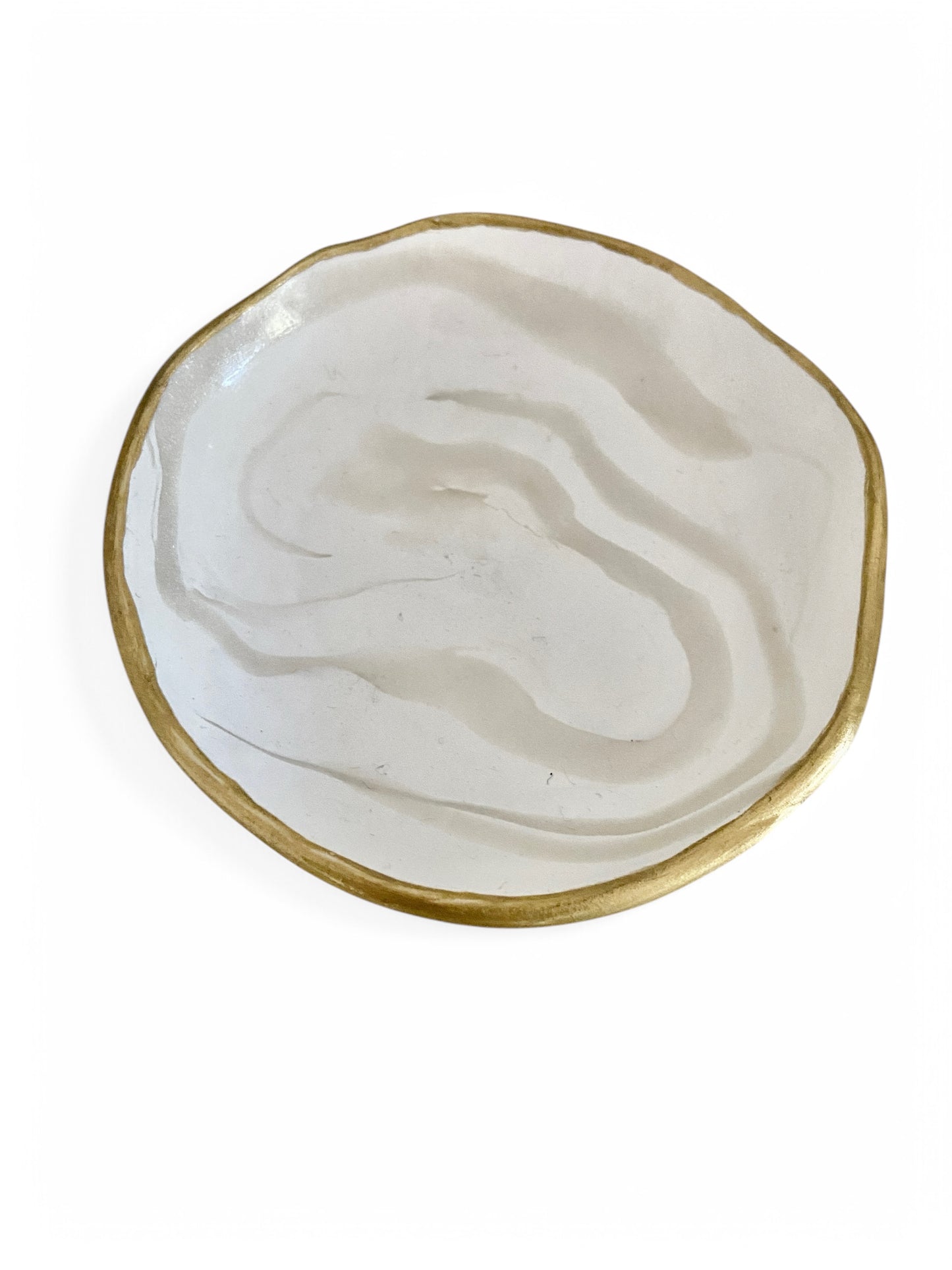 Ring Dish | Round | White