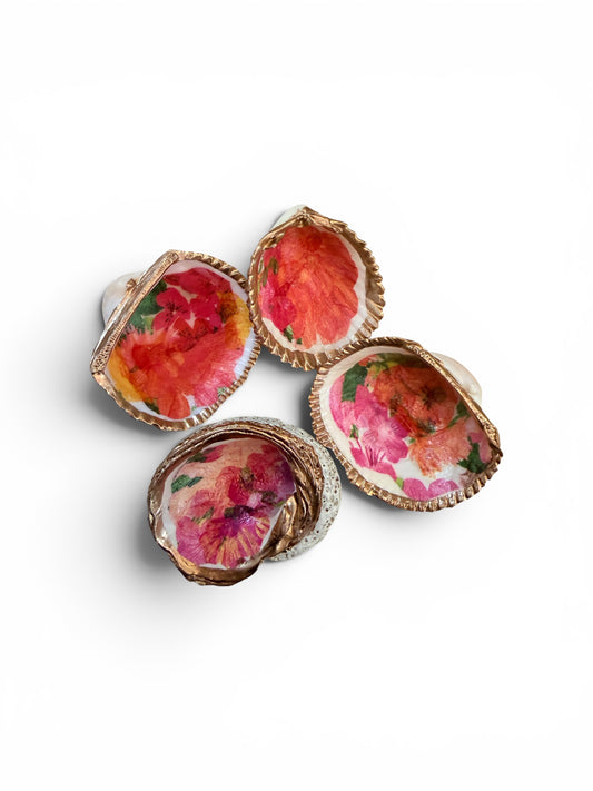 Original Art | Shell babies (pinks)