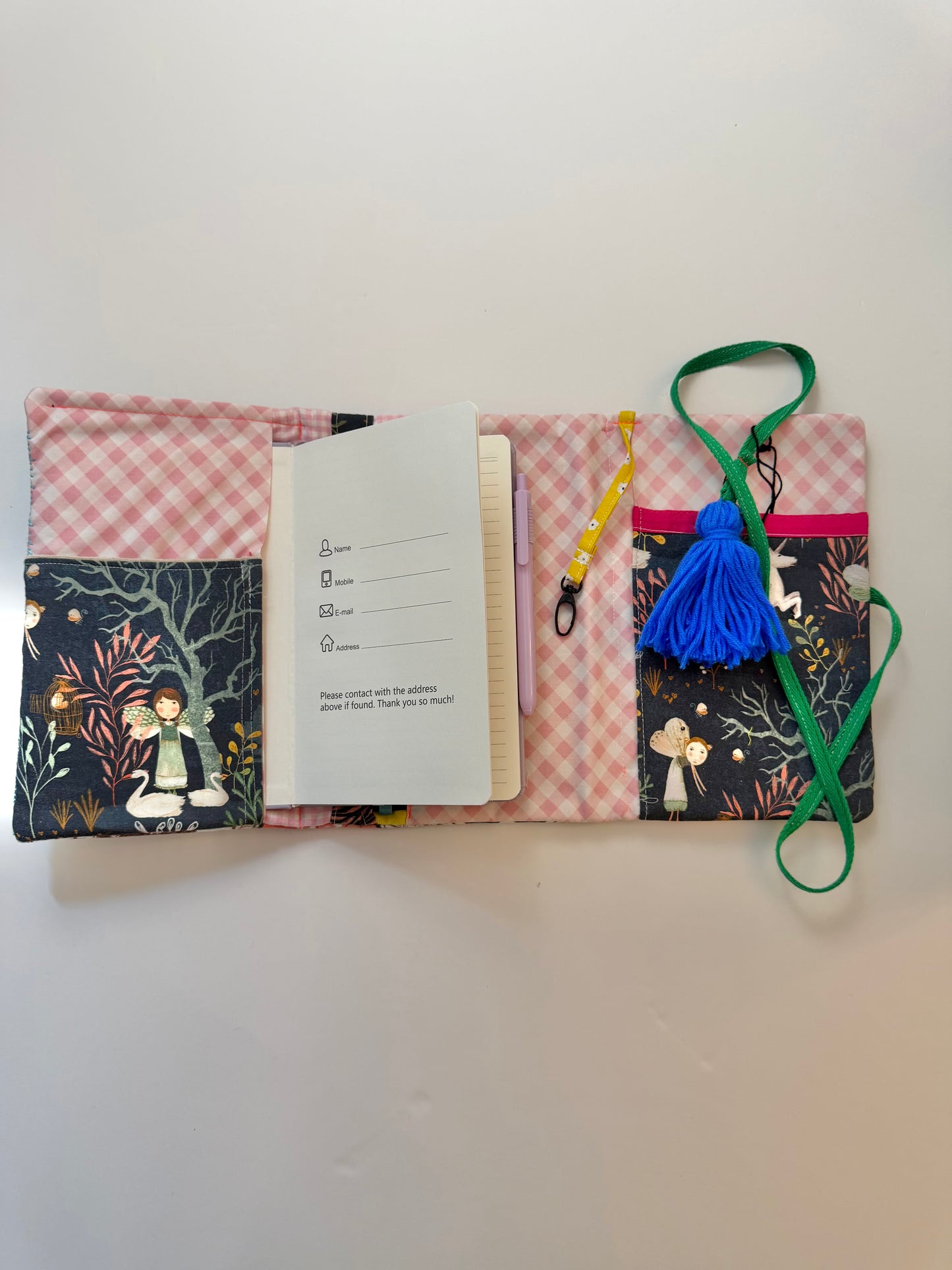 Handmade Patchwork Notebook Cover