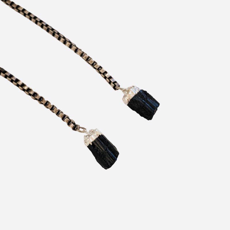 Sunglasses | Silver Minx Clear Quartz