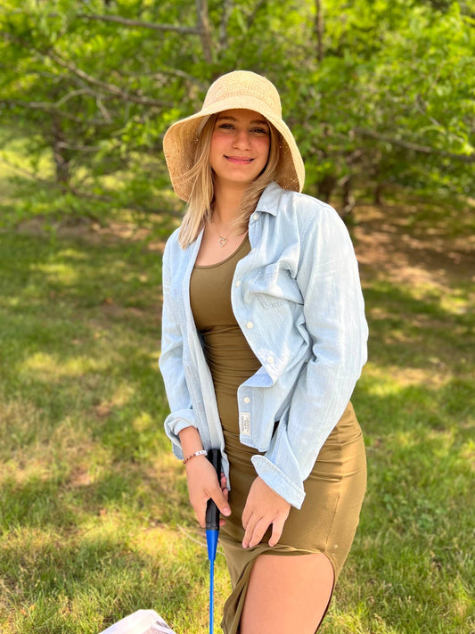 Bucket Hat | Raffia