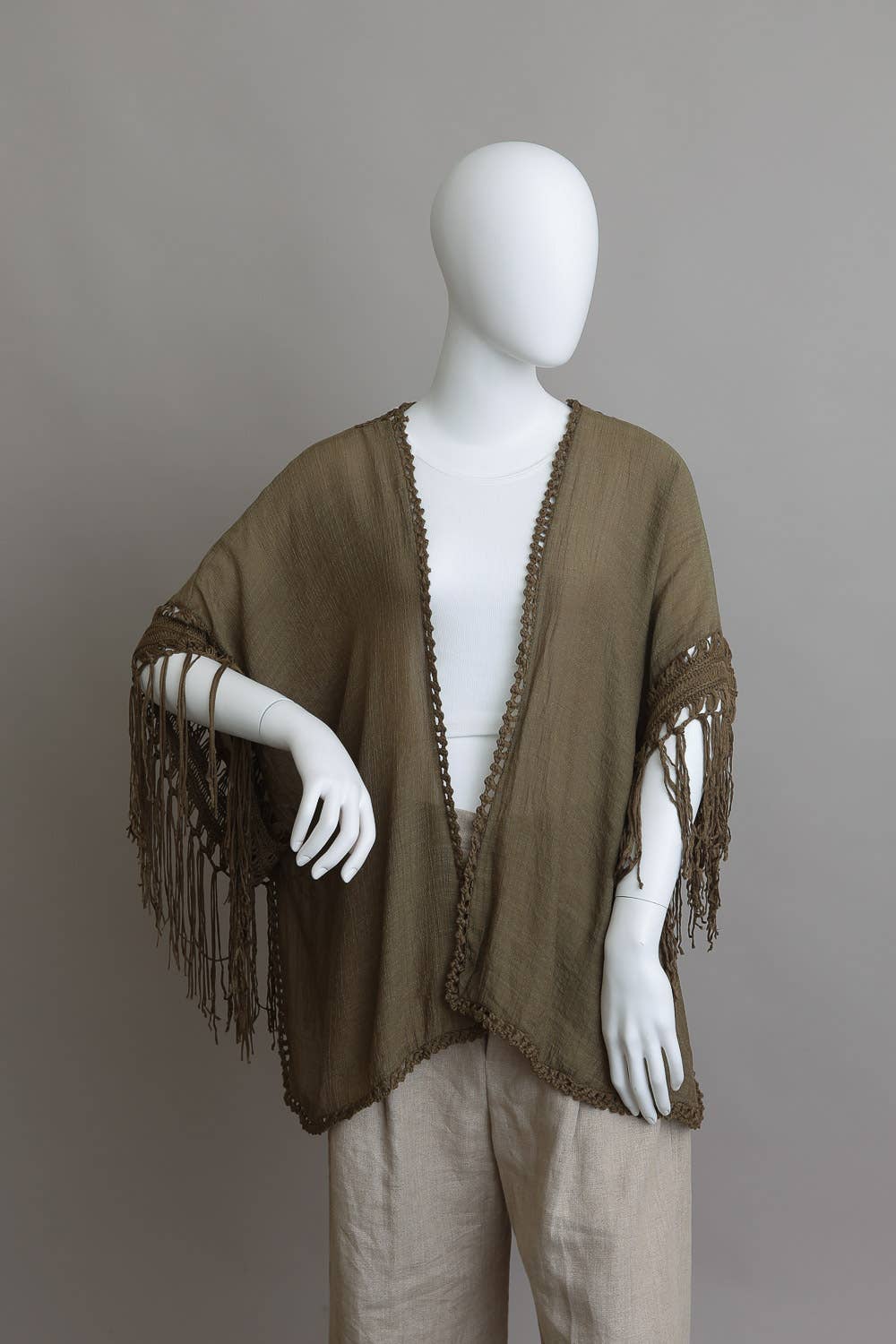 Kimono | Crochet | Blue