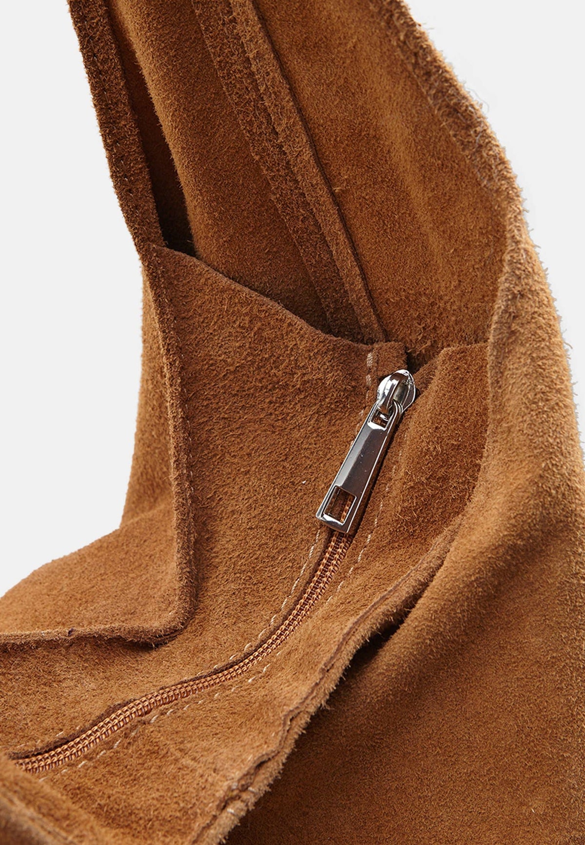 Italian Suede Hobo Bag