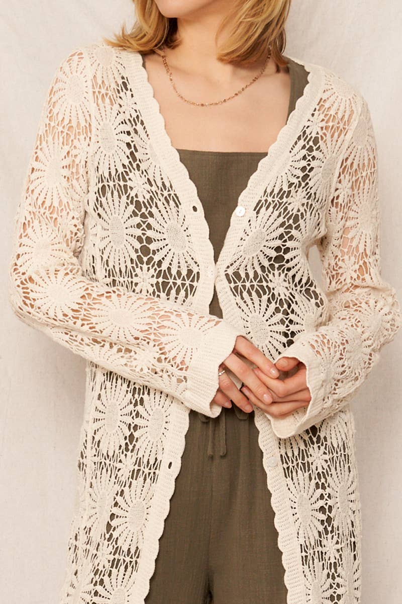 Kimono Cardigan | Crochet