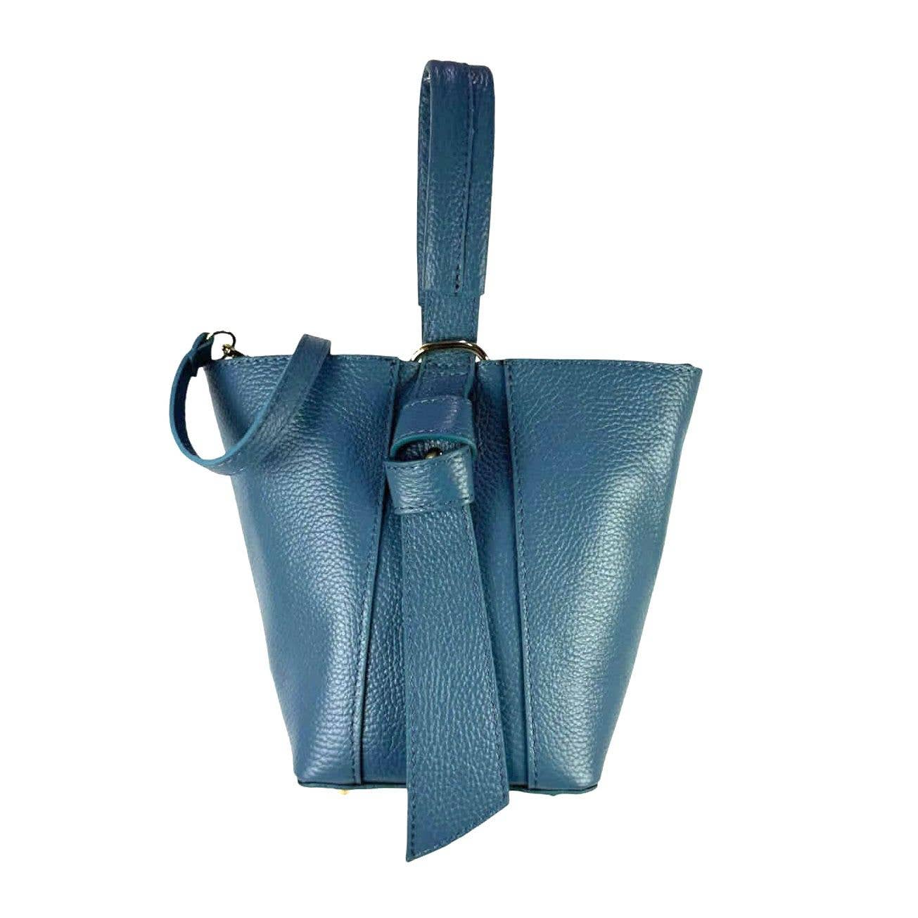 Leather Tote Handbag with Changing Bag | Nude