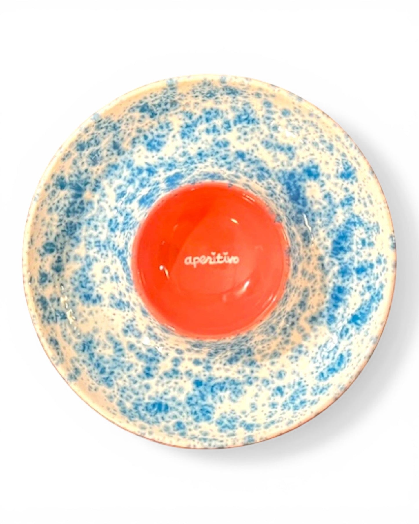 Hand Painted Aperitivo Platter | Italian Clay Chip & Dip