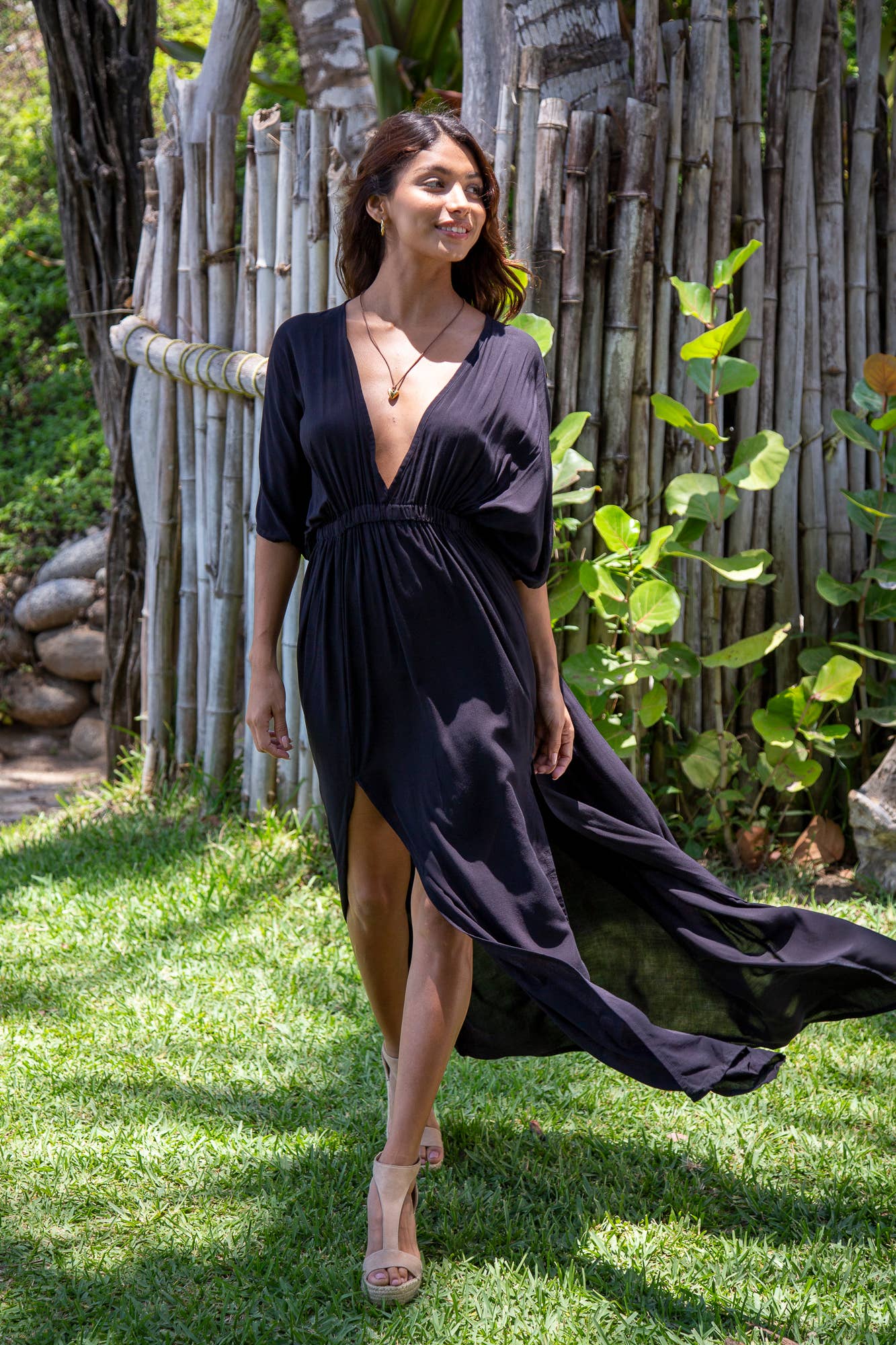 Kimono Dress | White