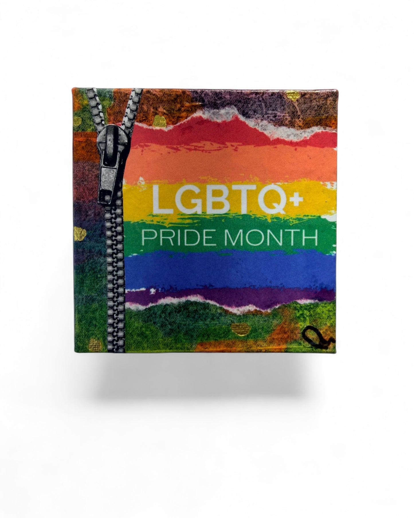 LGBTQ | Mixed Medium Collage on Canvas