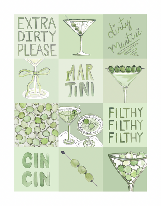 Martini Print